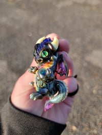 Image 2 of Baby Luck dragon pendant w/ stand