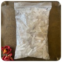 Image 3 of 2lbs 13oz Raw Clear Quartz Crystal Seconds 