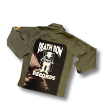 Image 4 of VINTAGE ARMY SHIRT JACKET DEATH ROW RECORDS