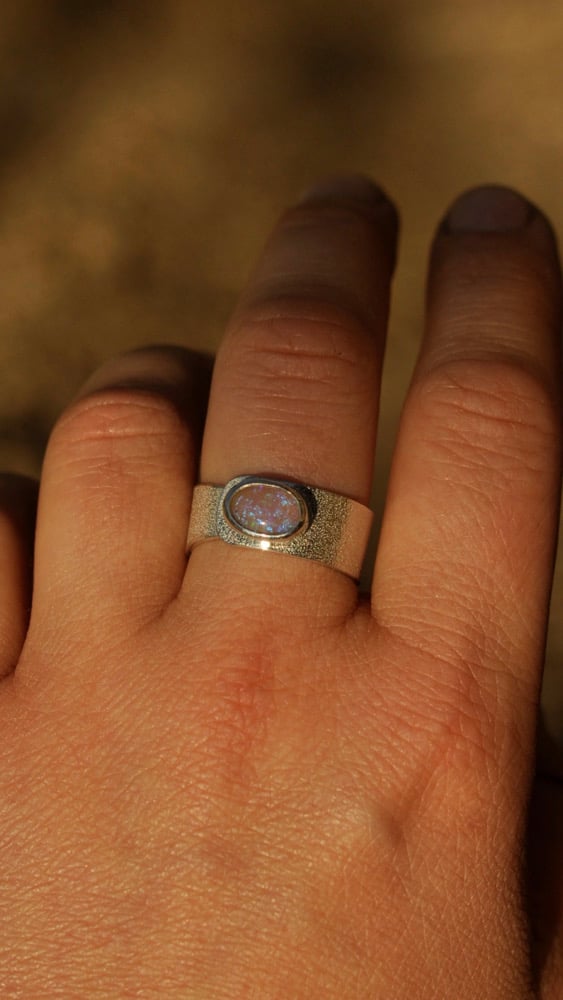 Image of Opal Wickelring