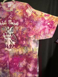 Image 3 of 2XL Hail Satan Tie Dye Shirt 1