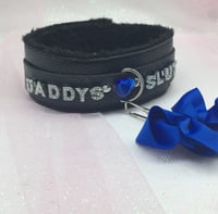 Black / Blue Customized Collar 