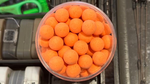 Image of Tangerine & Scopex Super Buoyant Pop Up Hookbaits