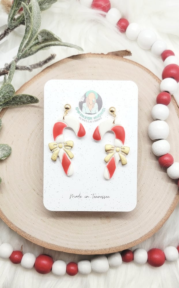 Image of Candy Cane Dangles 