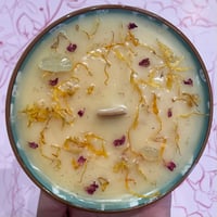 Image of flower child scented mushroom candle