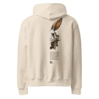 Image 1 of FRACTION RABBIT Oversized heavyweight hoodie light