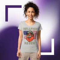 Image 2 of COLOR FLAG HELLFISH Women’s basic organic t-shirt 