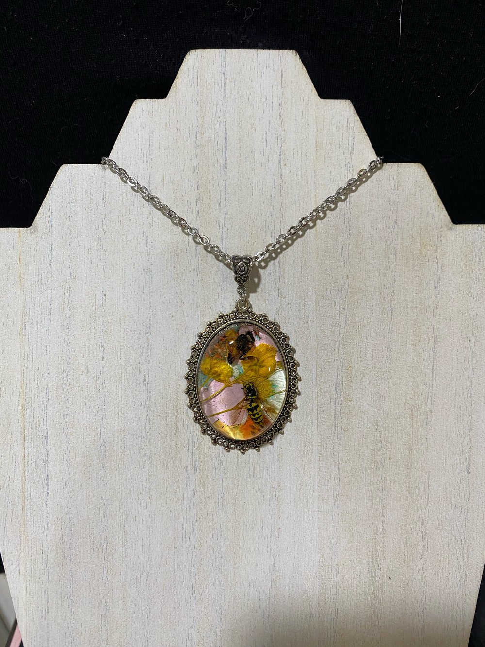 Honey Bee and Wasp Pendant 