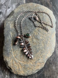 Image 1 of Forest Fern Necklace ~ Made to Order
