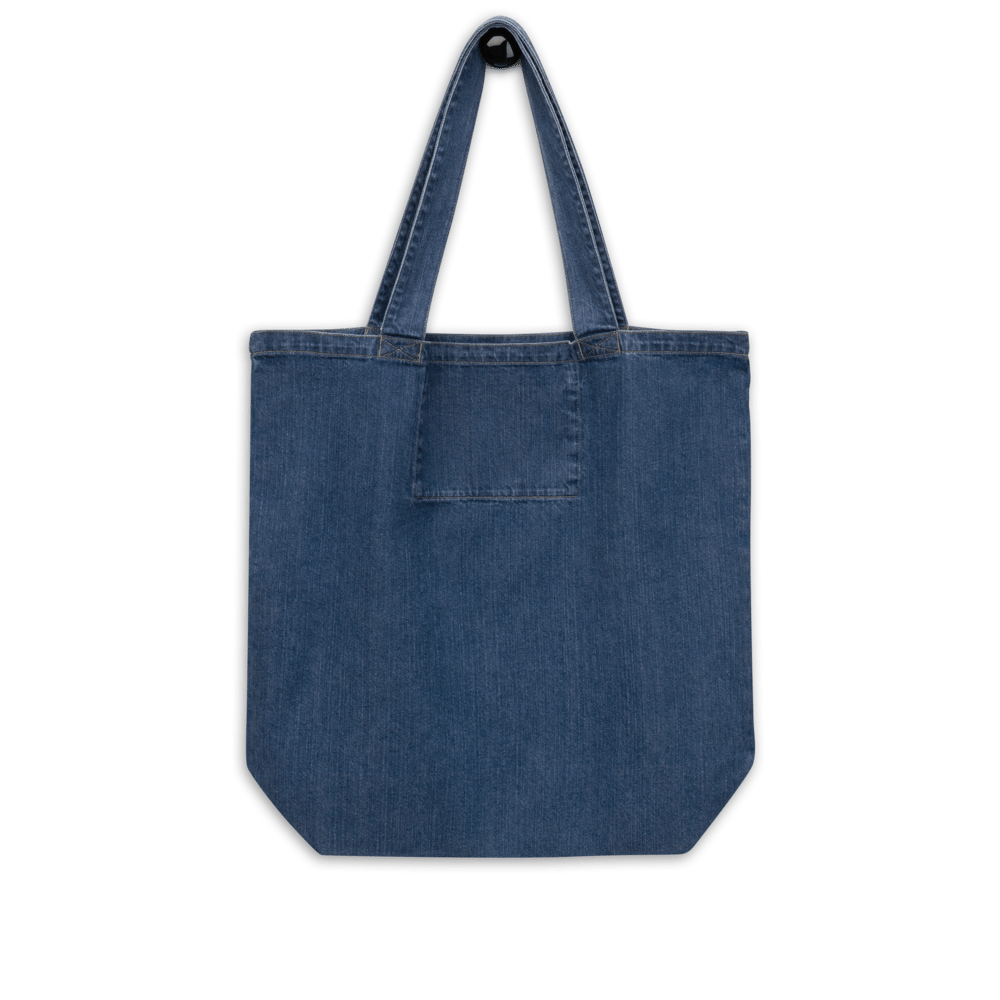 Image of Organic denim tote bag