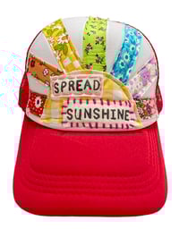 Image 1 of Spread Sunshine Trucker Hat - Red
