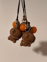 Image 2 of capybara charm 🍊
