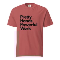 Image 2 of Pretty hands heavyweight t-shirt