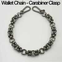 Image 3 of Byzantine Necklace/Wallet Chain