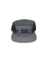 Nylon 5 Panel - Black & Grey