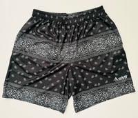 Image 1 of AS26SP Og Bandana Black Mesh Shorts 