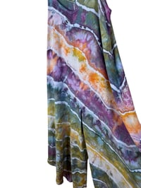 Image 9 of M Woven Wide-Leg Jumpsuit with Pockets in Appalachian Sunset Geode Ice Dye
