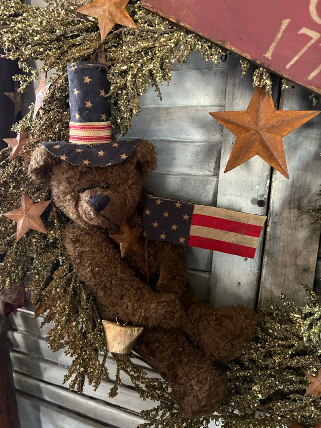 #10-Old Glory wreath