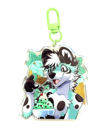 Image 2 of Mint Chocolate Chip AWD keychain