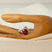 Image 1 of Pink Sapphire Ring