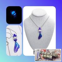 Glow-in-the Dark Sky Blue Faery Lantern Pendant