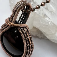 Image 2 of Black Onyx and Copper Wire