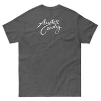 Image 5 of austin/crosley t shirt front and back logos