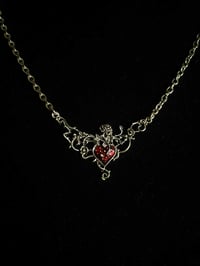 Image 4 of Crimson Ivy Necklace 