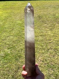 Image 3 of Large Smoky Quartz Generator With Rainbows #1360