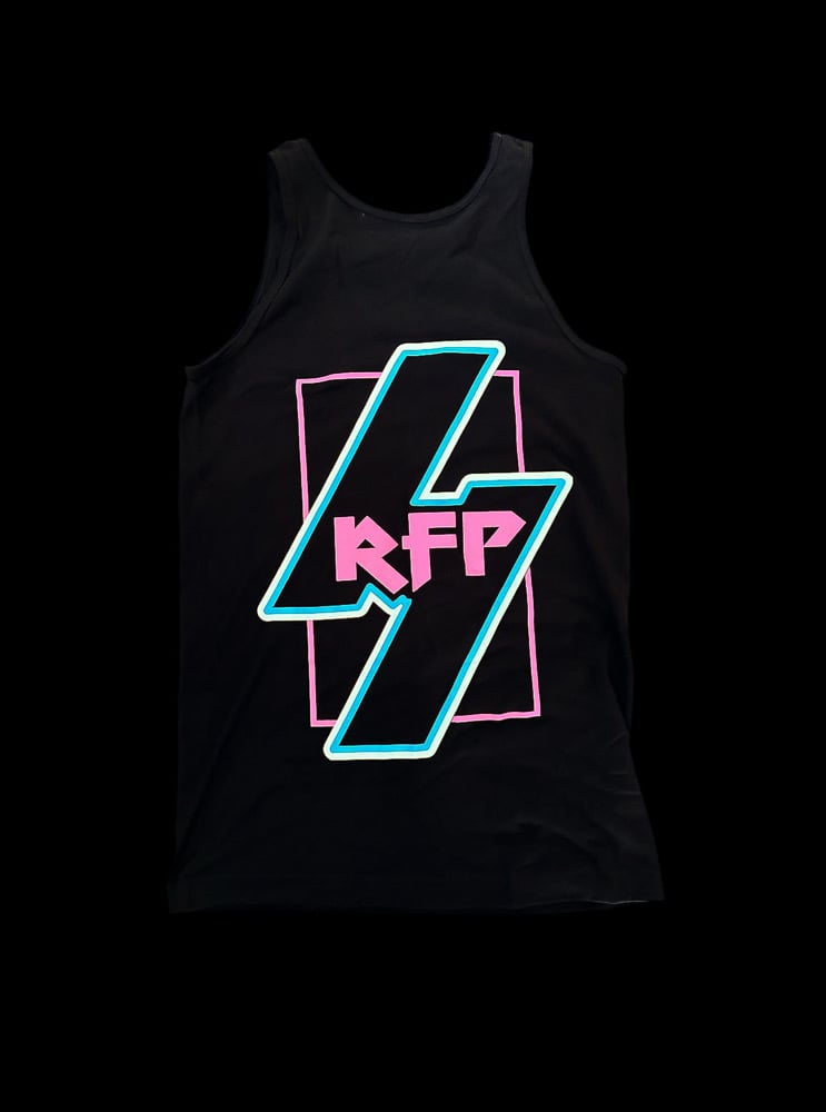 Neon OG Bolt Logo tank