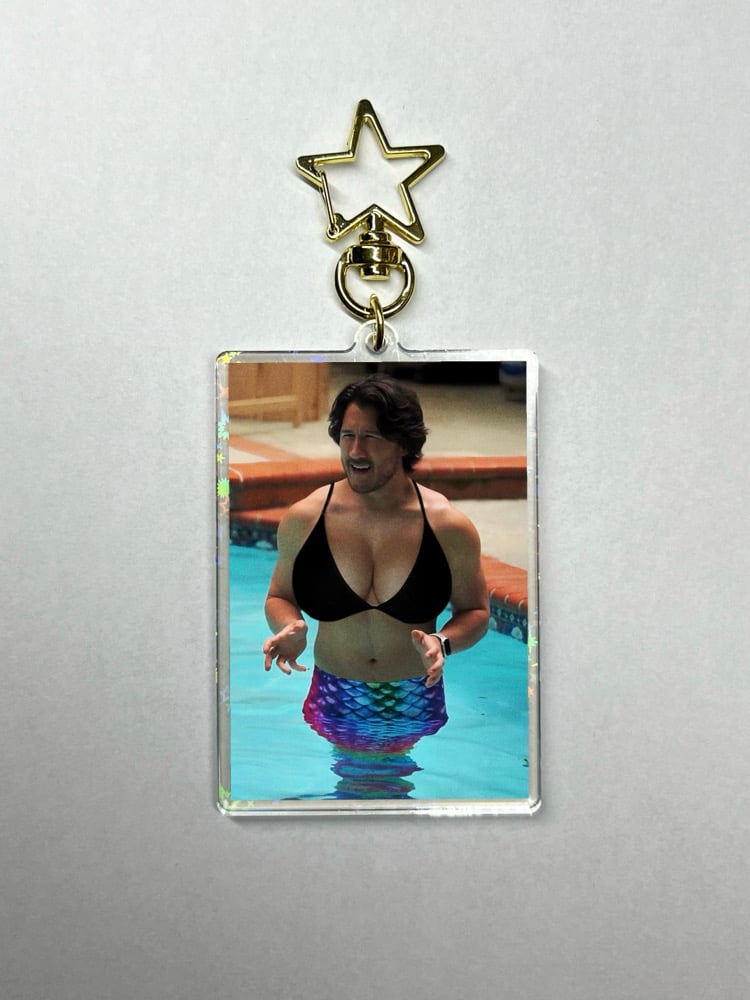 Image of Markiplier badonkers deluxe keychain