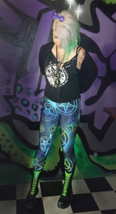 Image of DeathRatz BAPHOMET Leggings