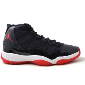 Image of 378037-010 Air Jordan 11 Bred Black/Varsity Red 2012