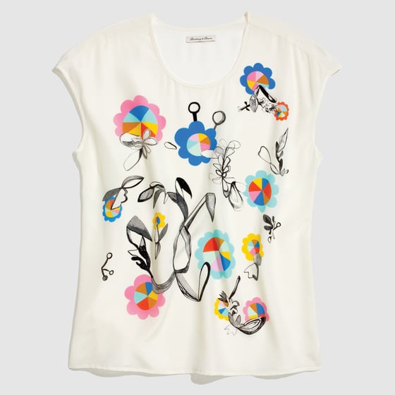 Image of Rebeca Raney X Madwell Silk Tee