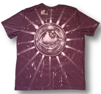 Image 2 of ‘IN YOUR ORBIT’ BLEACH PAINTED T-SHIRT 2XL