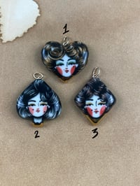 Image 2 of Lady Luck pendants - gold lustre