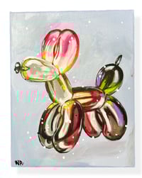 Image 1 of “PARTY TRICKS” ORIGINAL ACRYLIC PAINTING BY NIKITA ROSALIND 8”x10”