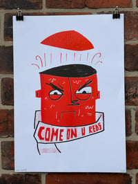 Image 2 of Reds - Risograph print (A3) (LAST ONE!)