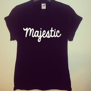 Image of BLACK 'MAJESTIC' TEE