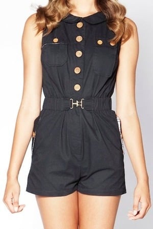 Image of Dear Creatures Patch Romper