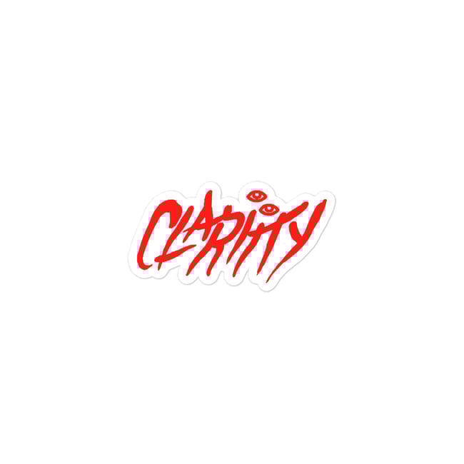 Clariity stickers