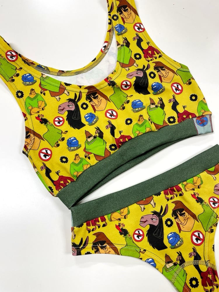 Image of Kuzco & Pacha Bralettes and Daily Tanks- MADE TO ORDER