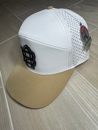 Image 3 of AB Monogram Logo - White/Tan 