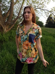 Image of Hawaiian Girls Button Up