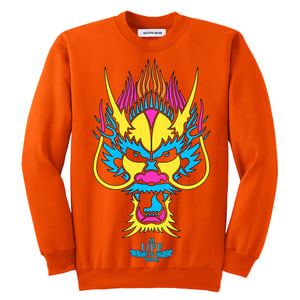 Image of Orange Dragon Sweatshirt