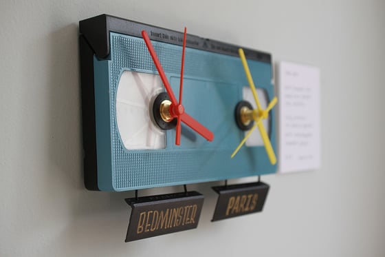Image of TICK TOCK Timezone VHS Clock