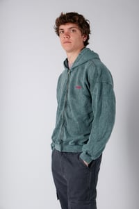Image 2 of Sudadera verde piedra basic