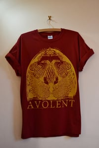 Image of Avolent "Two Head" Red Tee