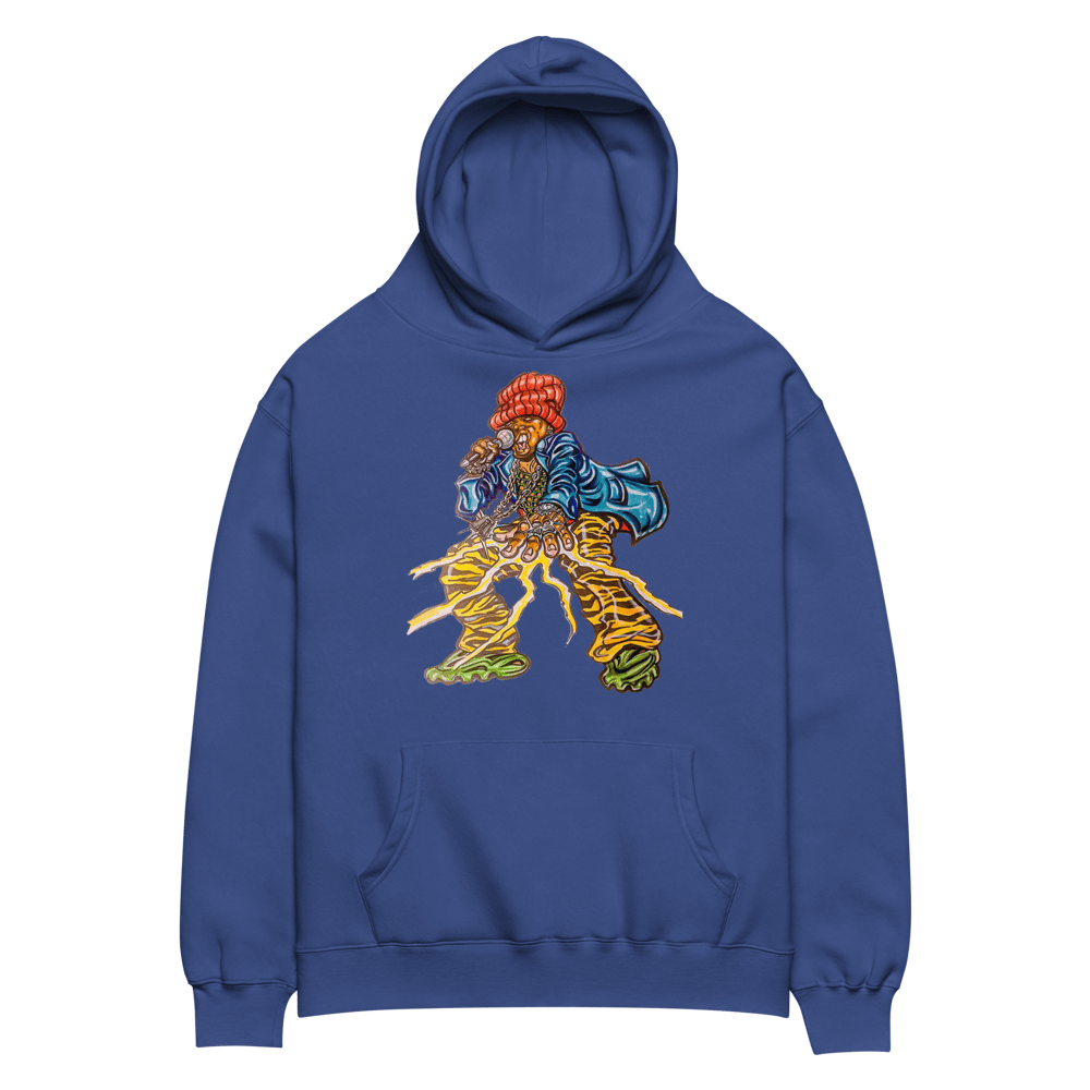 "AUDACI" SLO Oversized Hoodie [ART ILLUSTRATED BY GREGORY HAWKINS]