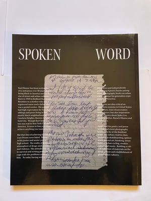 Image of Spoken Word Catalog of Kurt Boone 1979 -2021